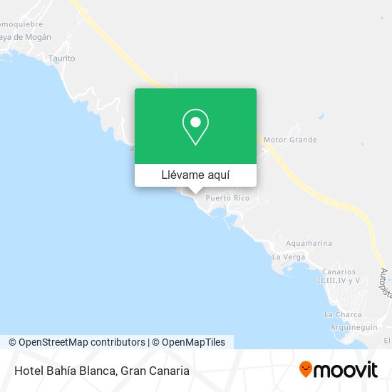 Mapa Hotel Bahía Blanca