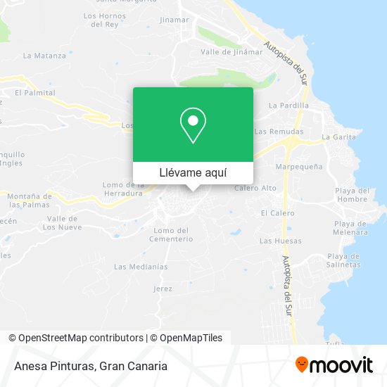 Mapa Anesa Pinturas