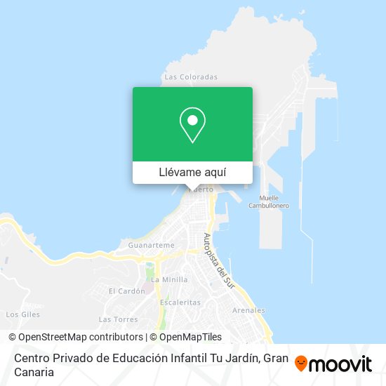 Mapa Centro Privado de Educación Infantil Tu Jardín