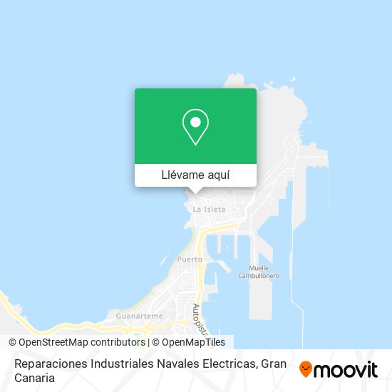 Mapa Reparaciones Industriales Navales Electricas