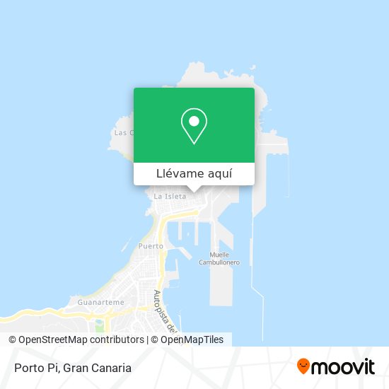 Mapa Porto Pi