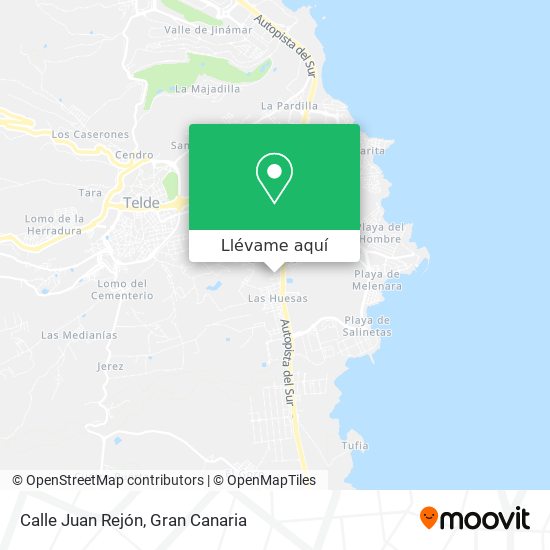 Mapa Calle Juan Rejón