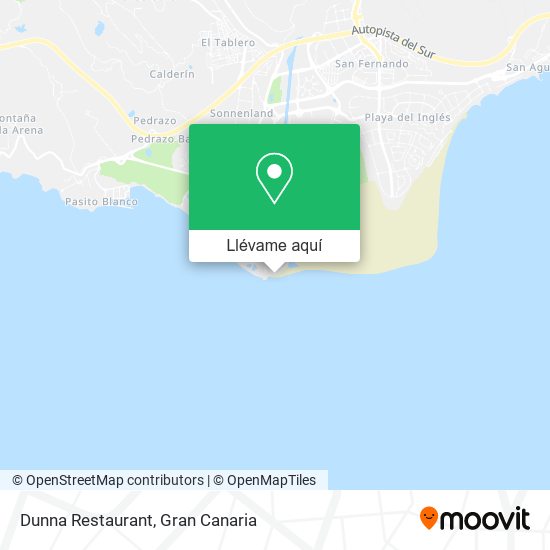 Mapa Dunna Restaurant