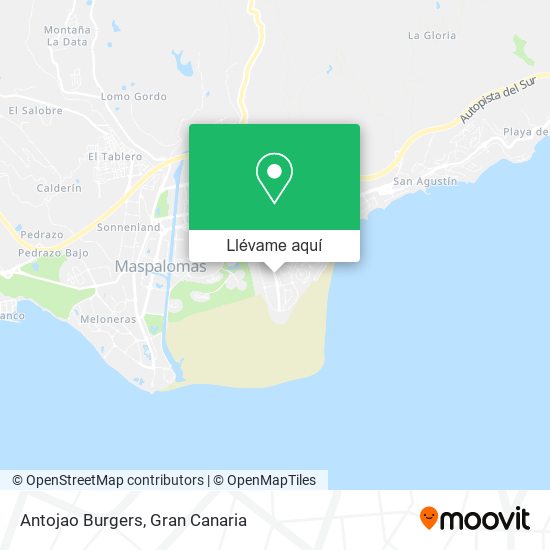 Mapa Antojao Burgers
