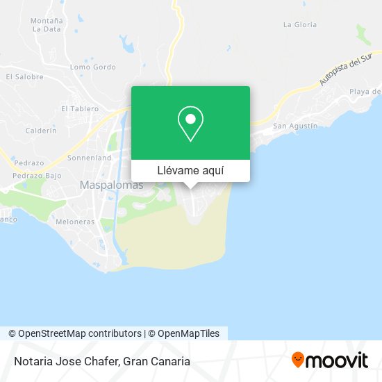 Mapa Notaria Jose Chafer