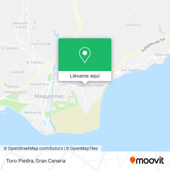 Mapa Toro Piedra