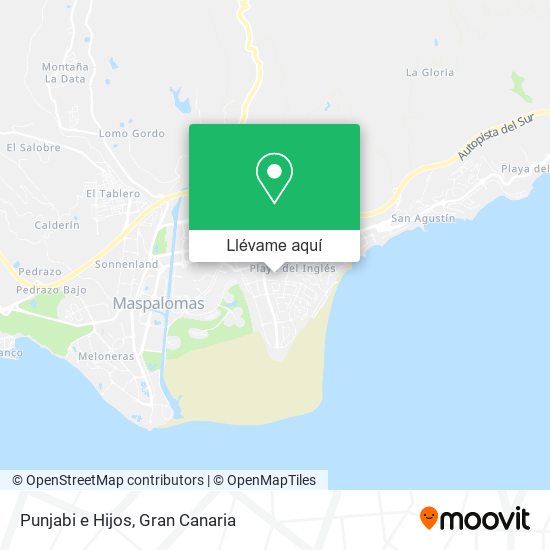Mapa Punjabi e Hijos