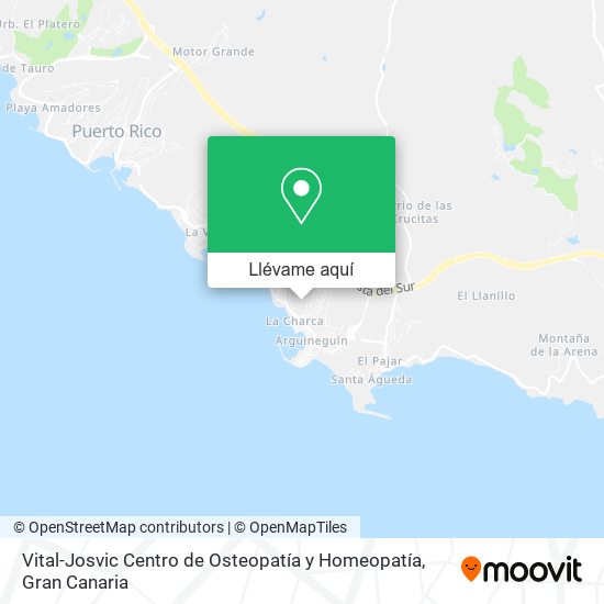 Mapa Vital-Josvic Centro de Osteopatía y Homeopatía