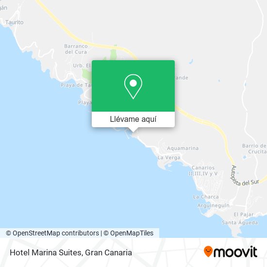 Mapa Hotel Marina Suites