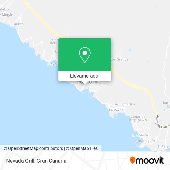 Mapa Nevada Grill