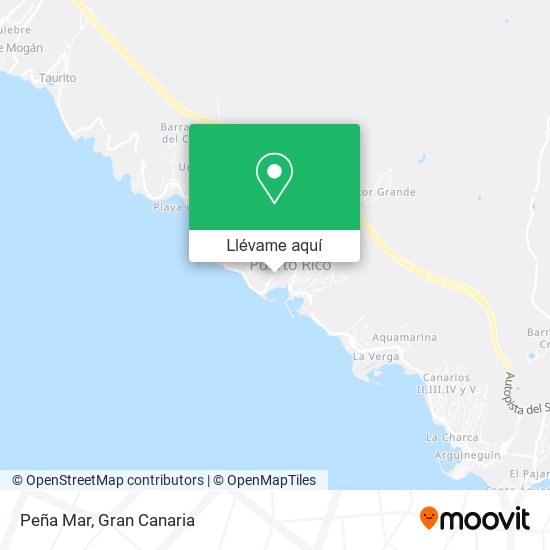 Mapa Peña Mar