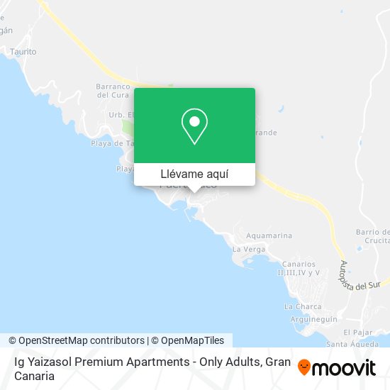 Mapa Ig Yaizasol Premium Apartments - Only Adults