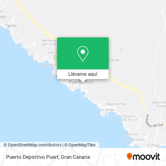 Mapa Puerto Deportivo Puert