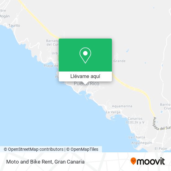 Mapa Moto and Bike Rent