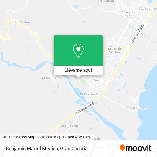 Mapa Benjamin Martel Medina