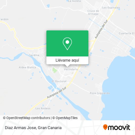 Mapa Diaz Armas Jose