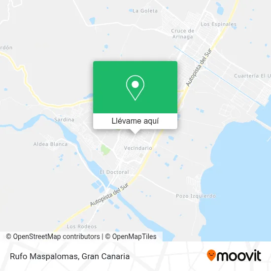 Mapa Rufo Maspalomas