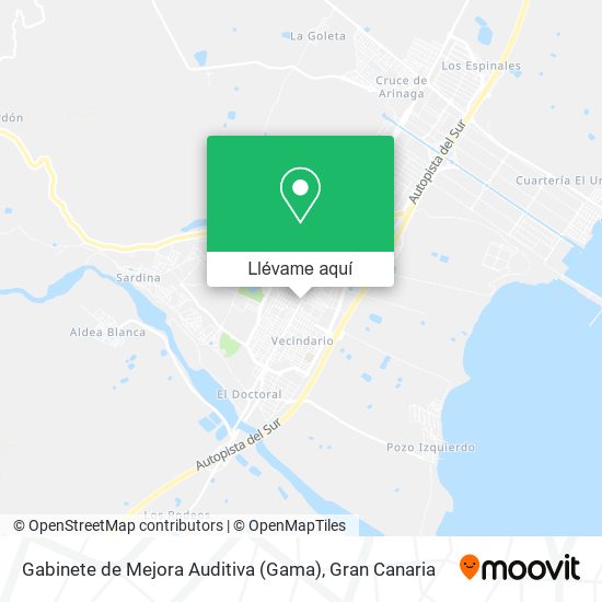 Mapa Gabinete de Mejora Auditiva (Gama)