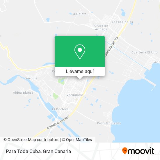 Mapa Para Toda Cuba