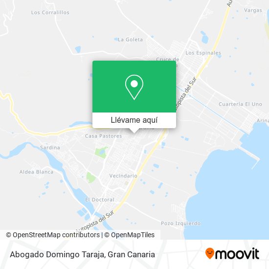 Mapa Abogado Domingo Taraja