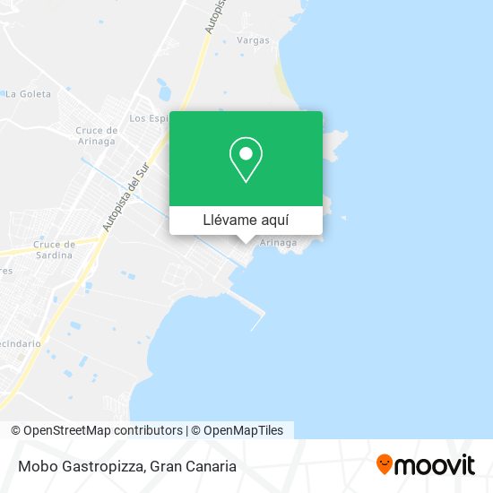 Mapa Mobo Gastropizza