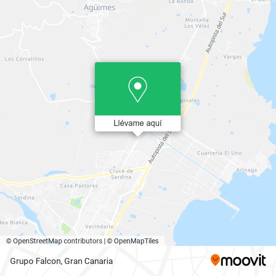 Mapa Grupo Falcon
