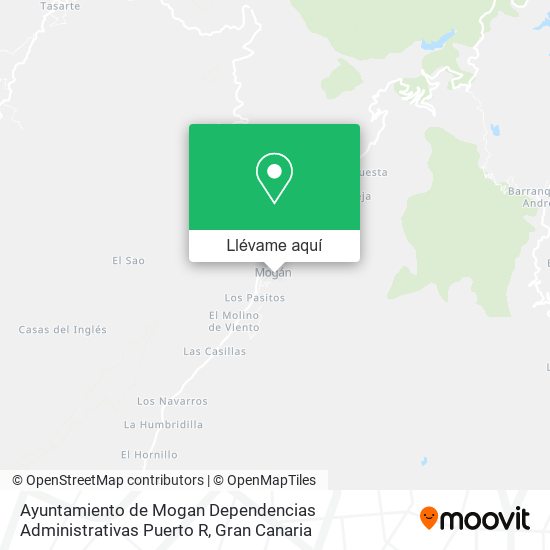 Mapa Ayuntamiento de Mogan Dependencias Administrativas Puerto R