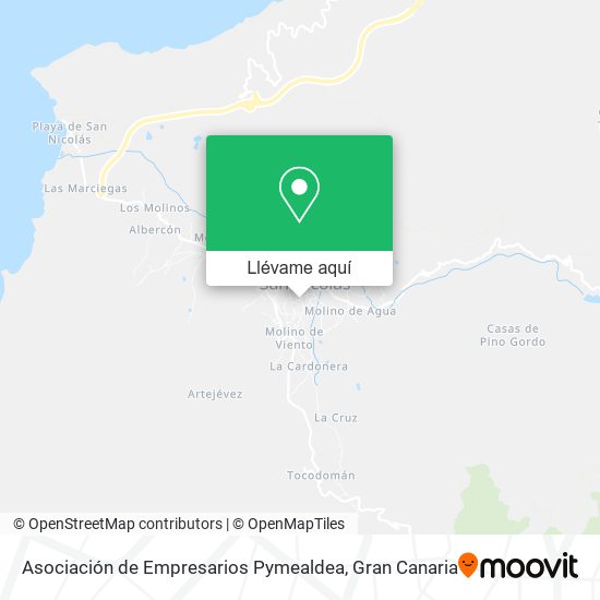 Mapa Asociación de Empresarios Pymealdea