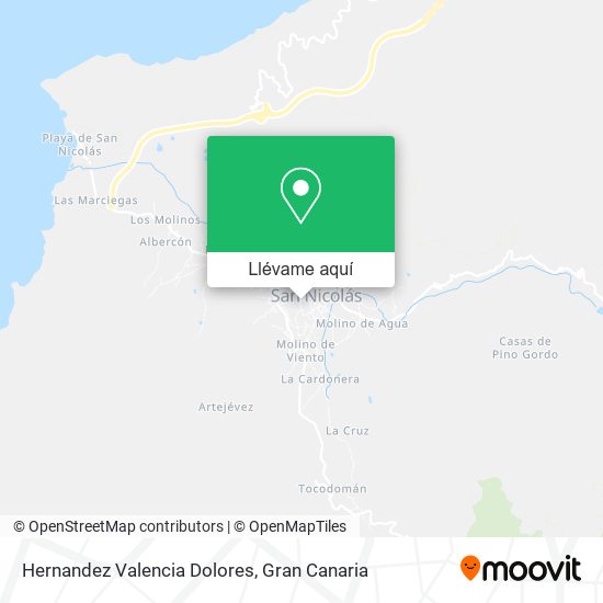 Mapa Hernandez Valencia Dolores