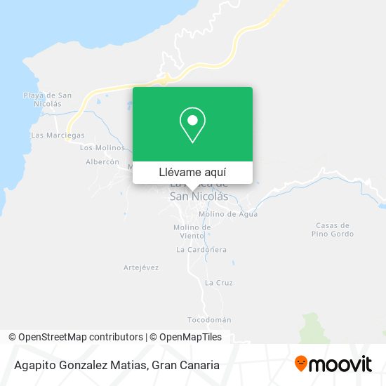 Mapa Agapito Gonzalez Matias