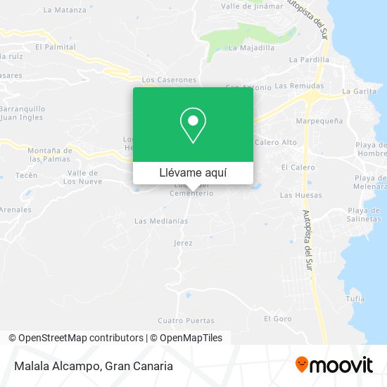 Mapa Malala Alcampo