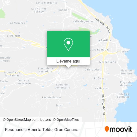 Mapa Resonancia Abierta Telde
