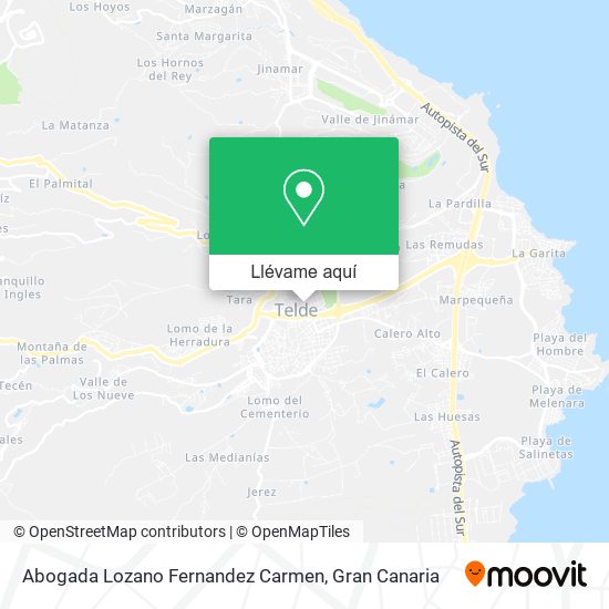 Mapa Abogada Lozano Fernandez Carmen