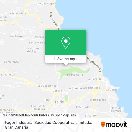 Mapa Fagor Industrial Sociedad Cooperativa Limitada