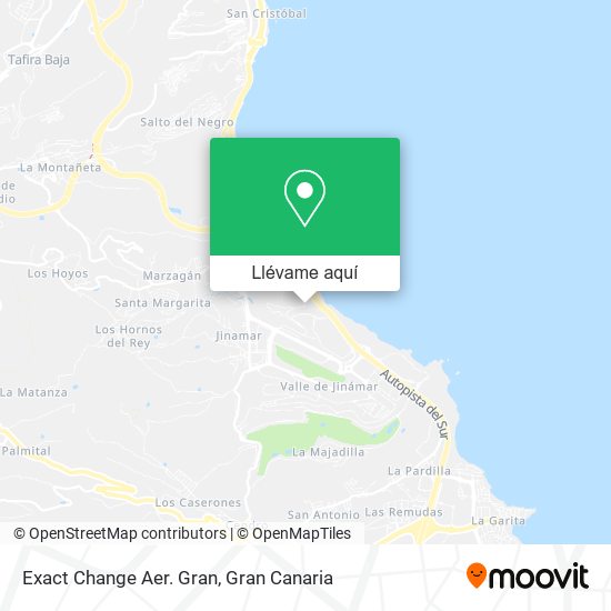 Mapa Exact Change Aer. Gran