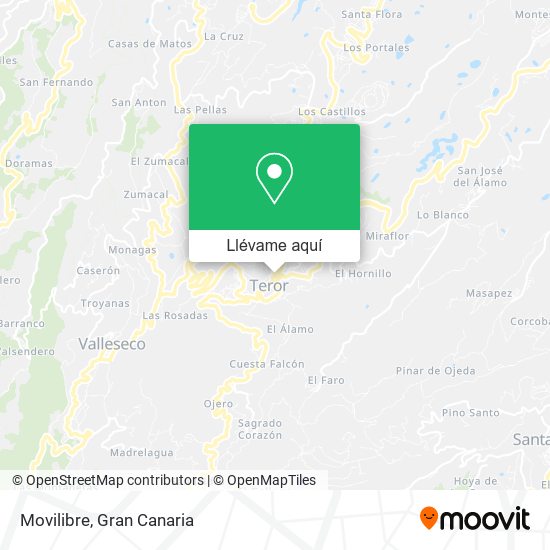 Mapa Movilibre