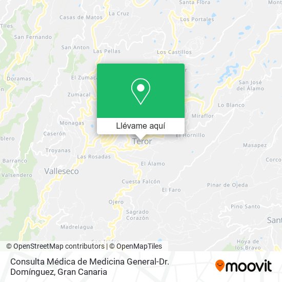 Mapa Consulta Médica de Medicina General-Dr. Domínguez