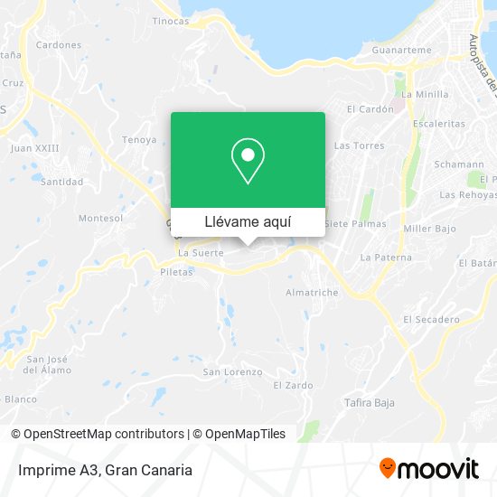 Mapa Imprime A3