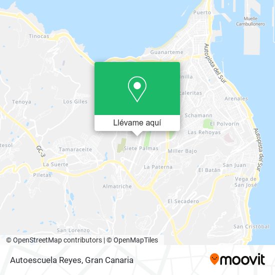 Mapa Autoescuela Reyes