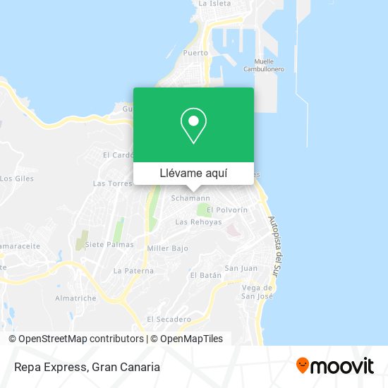 Mapa Repa Express