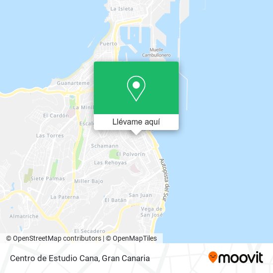 Mapa Centro de Estudio Cana