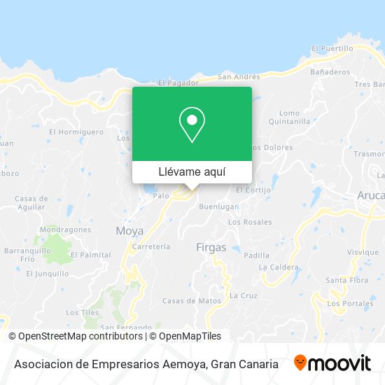Mapa Asociacion de Empresarios Aemoya