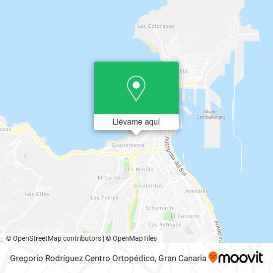 Mapa Gregorio Rodríguez Centro Ortopédico