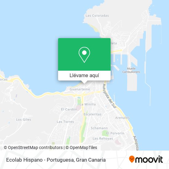 Mapa Ecolab Hispano - Portuguesa