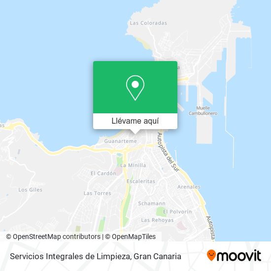 Mapa Servicios Integrales de Limpieza