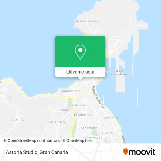 Mapa Astoria Studio