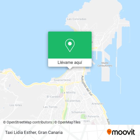 Mapa Taxi Lidia Esther