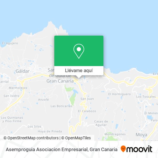 Mapa Asemproguia Asociacion Empresarial