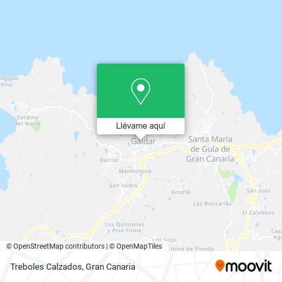 Mapa Treboles Calzados
