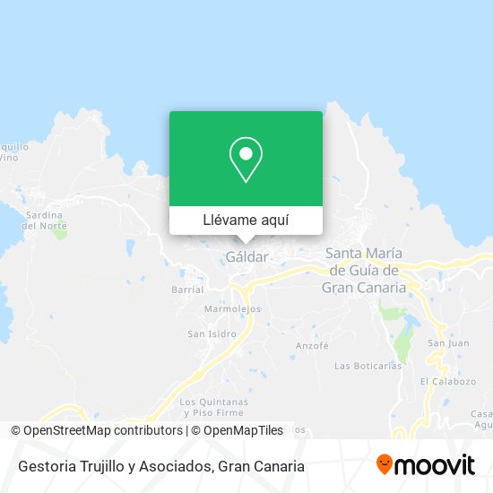 Mapa Gestoria Trujillo y Asociados
